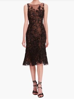 Marchesa Notte Size 4 Cocktail Dress